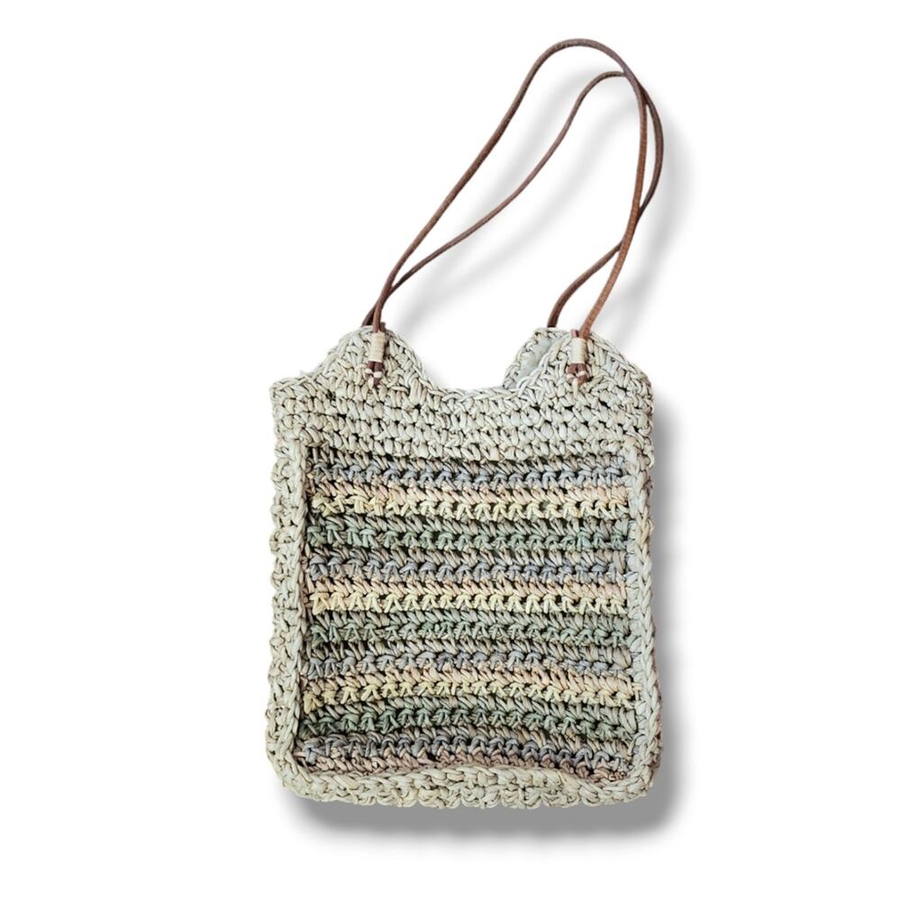 Cappelli Straw Tote Shoulder Bag